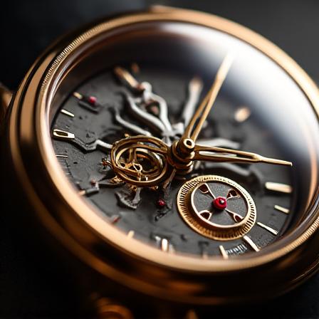 Orologio scheletrato a complicazione